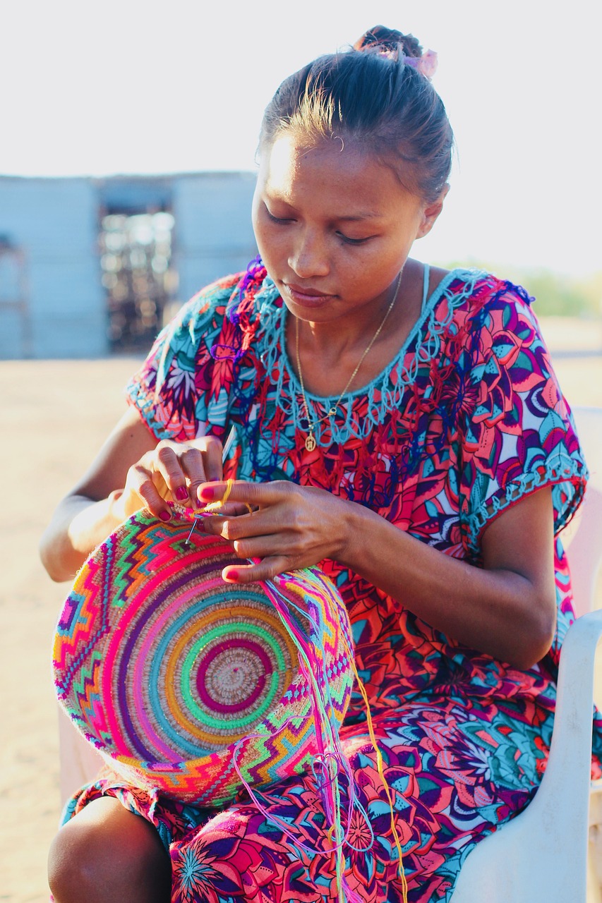 Colombiana artesã